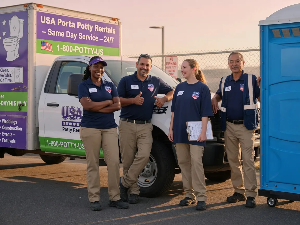 Porta Potty Rental company in Sextonville, WI